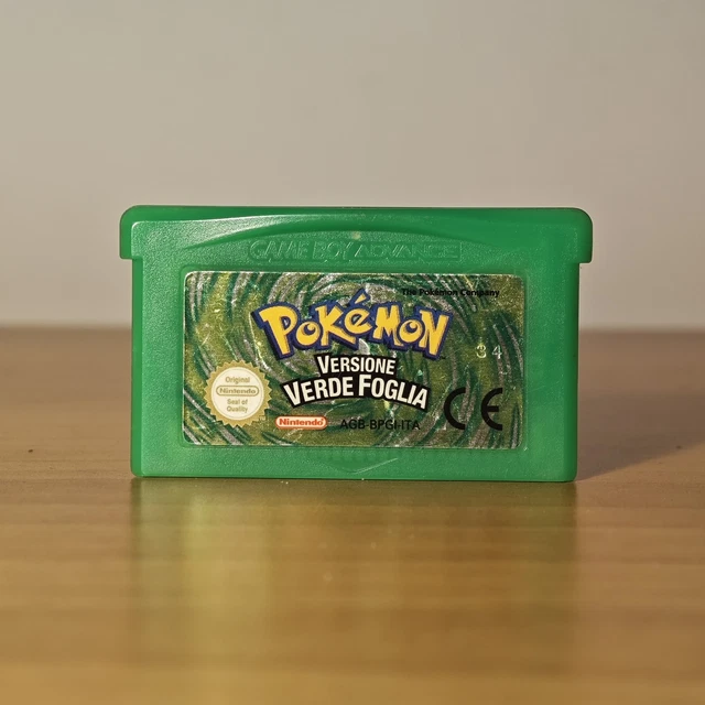 SCATOLA POKÉMON VERSIONE Rosso Fuoco solo Originale Nintendo Gameboy
