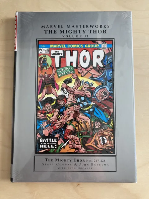 Marvel Masterworks Mighty Thor Vol 13 (NEW SEALED Marvel Hardcover 2014)