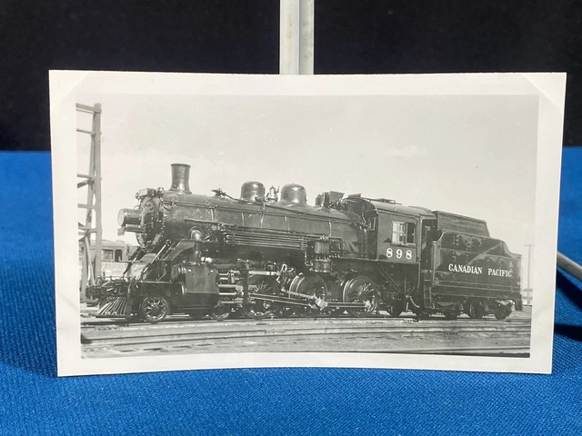Canadian Pacific Railway CP Dampflokomotive 898 Vintage Foto