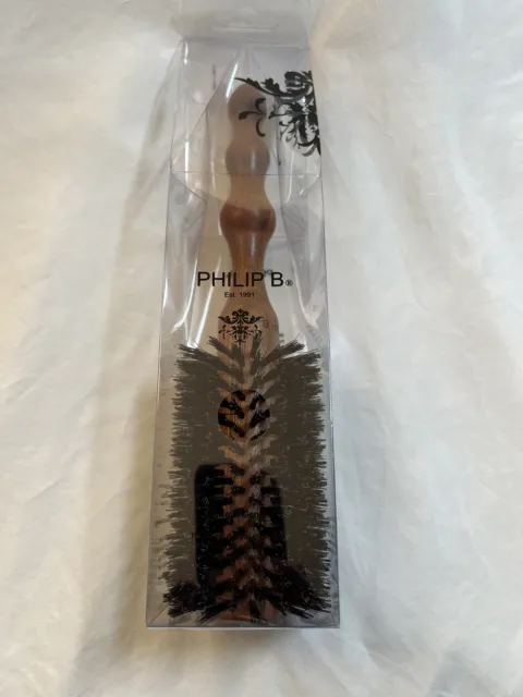 PHILIP B Stroke of Genius Large Round Styling Boar Bristle Brush - NEW