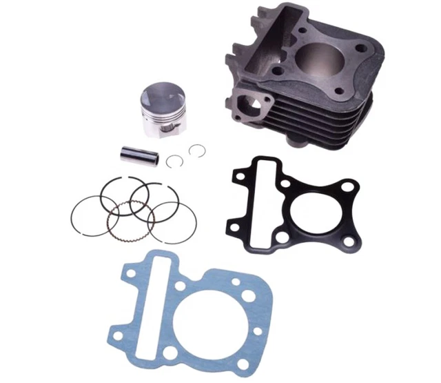 Kit Cilindro 50cc Pistone 39,00mm Guarnizione per Scooter PIAGGIO ZIP 4T Cilindro