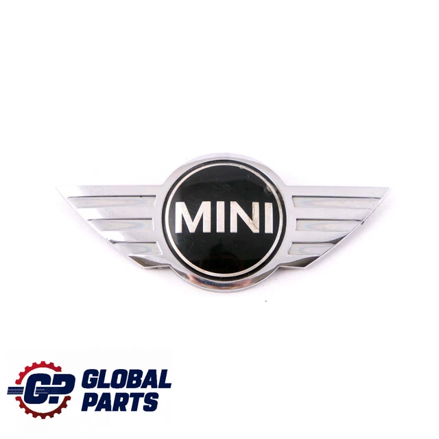 1 pièces 3D métal S Logo emblème de calandre SD Badge voiture arrière pare-chocs coffre autocollant pour Cooper S Logo F55 F56 F60 R55 R56 R60