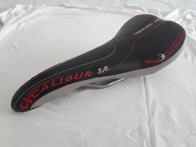 SADDLE BASSANO SR EXCALIBUR sella bici corsa era Colnago De Rosa Pinarello Alan