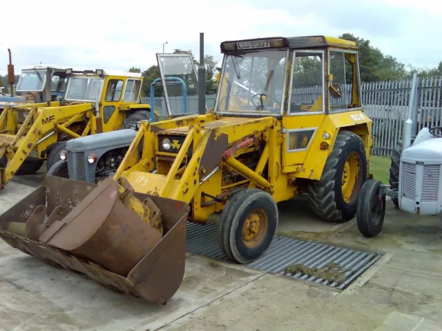 Massey Ferguson MF50B Backhoe / Loader Tractor Workshop & Parts Manuals