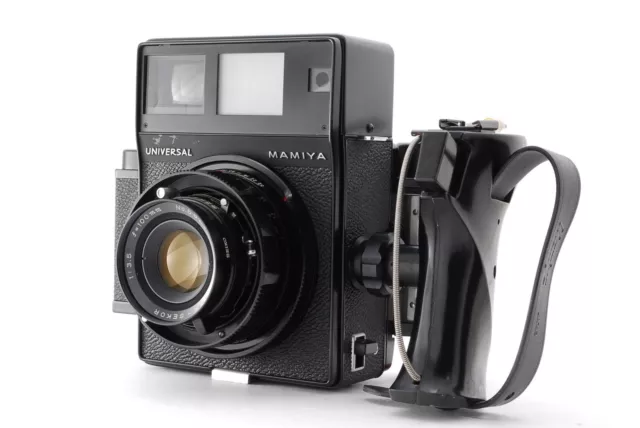 【N MINT+++】Mamiya Universal Press 100mm f/3.5 Lens 6x9 Roll Film Holder