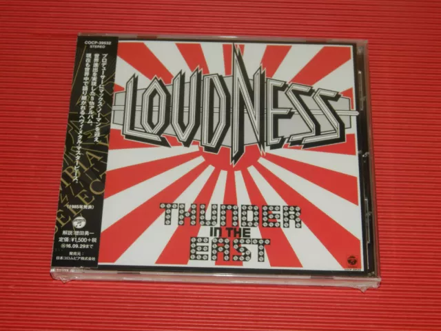 4Bt 2016 Low Price Reissue Loudness Thunder In The East Japan Cd