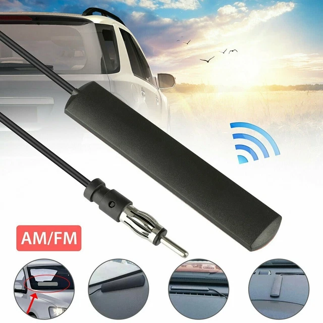 Universal Car Windshield Antenna Stereo Radio Stealth AM/FM Car Truck Boat-New