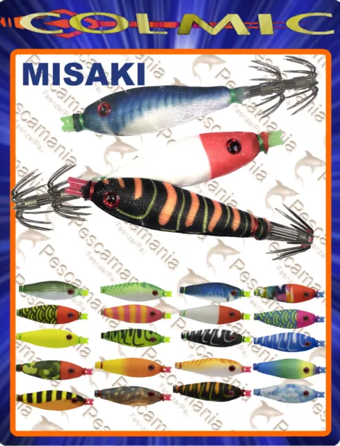 Colmic MISAKI soft oppai tataki fishing squid Glow 50mm cestello singolo