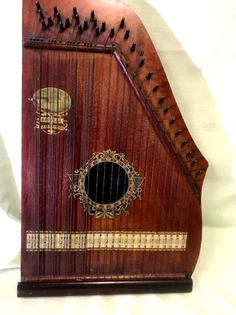 Oscar Schmidt 1891 Menzenhauer Guitar-Harp -BL