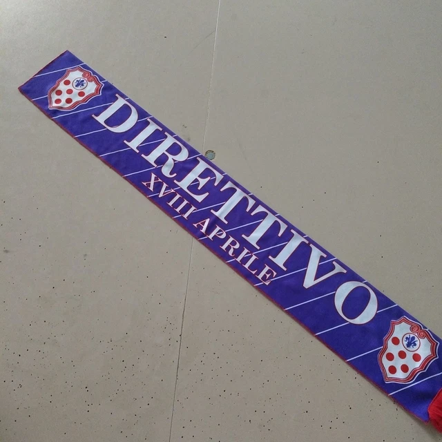 spirito tunnel piega sciarpe ultras viola 1926 morbosità Melanzana Custode