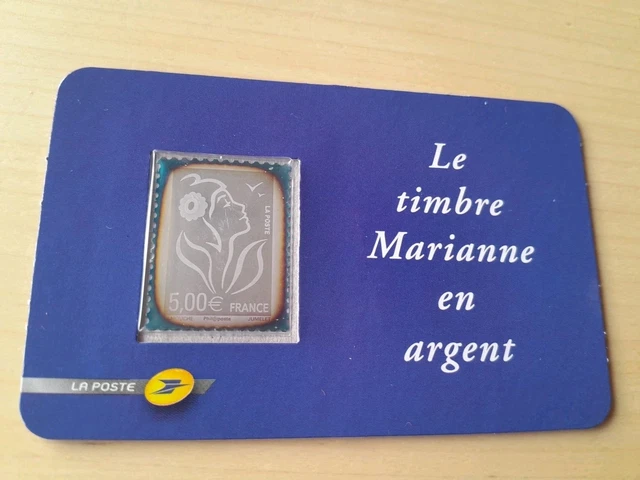 Timbre France 2006 – Marianne De Lamouche – N°3925 – Argenté – Neuf** MNH