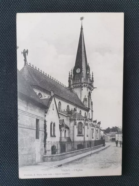 CPA 95 VIGNY - L'Eglise