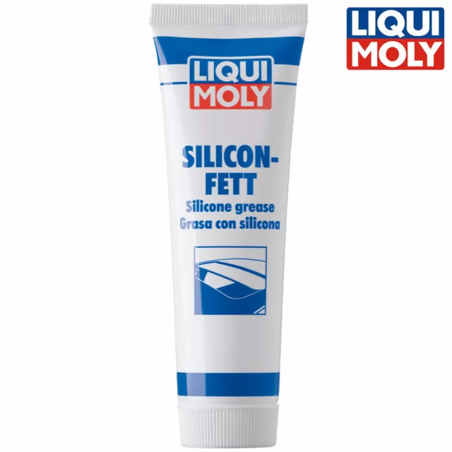 LIQUI MOLY 3312 Silicon-Fett transparent Schmierfett 100g
