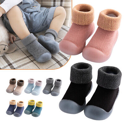 Pantofole antiscivolo bambini neonati stivali invernali bambina ragazzi scarpe calze di cotone