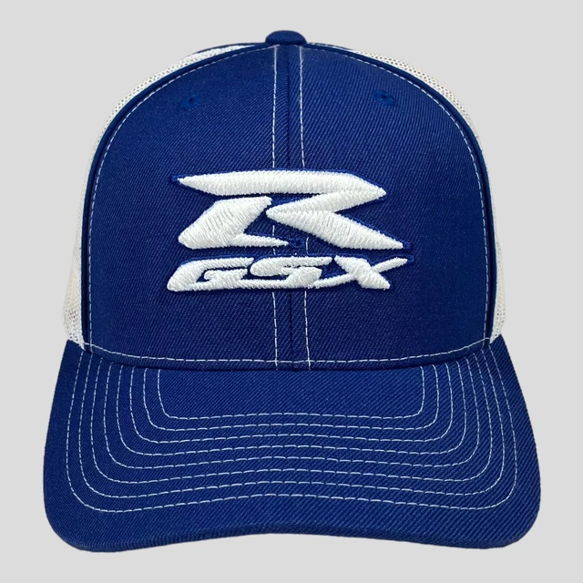 Suzuki GsxR Adjustable Snap Back Mesh Trucker style hat