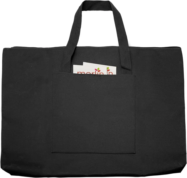 Waterproof Art Portfolio Bag 20" X 26" for 18" X 24" Artworks with Outer Pockets