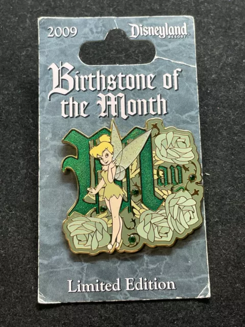 Disney Pin - DLR - Tinker Bell Birthstone Collection 2009 - May 69696 LE