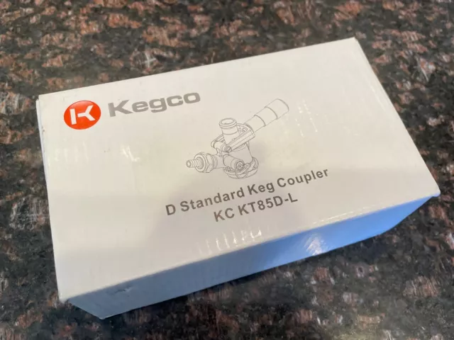 Kegco D Standard  Keg Coupler Unused KC KT85D-L 3