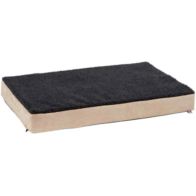Kerbl Matelas en mousse pour chiens 80 x 50 cm Beige et Gris 80326 Kerbl