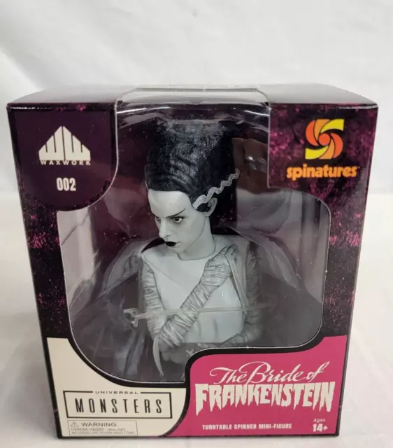 Bride of Frankenstein Spinature Vinyl Figure from Waxwork Records - NEW
