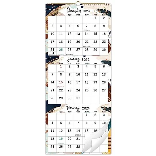 2024 WALL CALENDAR 2024 Calendar, Dec. 2023 Jan. 2025, 3Month 11