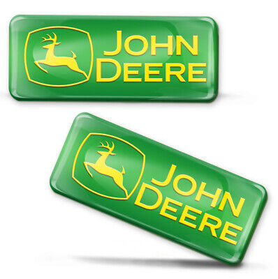 John Deere Lanz 2x Aufkleber Motorhaube 