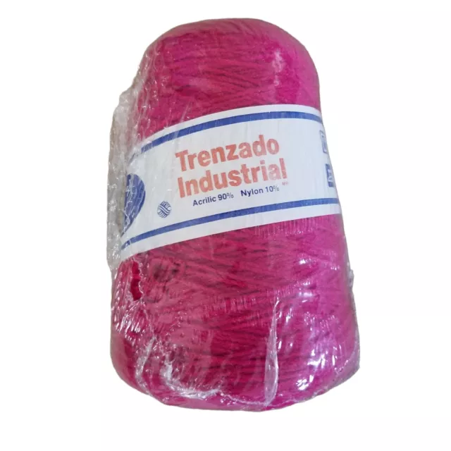 Nueva máquina de tejer hilo TRENZADO Industrial #1454A Bugambilia cono 1251 yardas