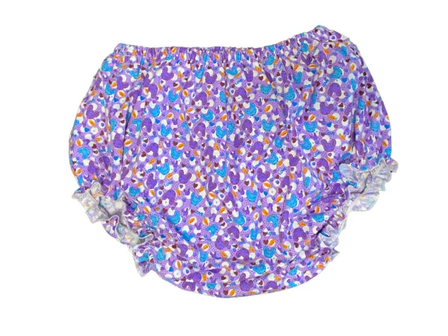 Pantaloni di flanella in cotone pull-on incontinenza adulta PVC e stampa #PM003-2