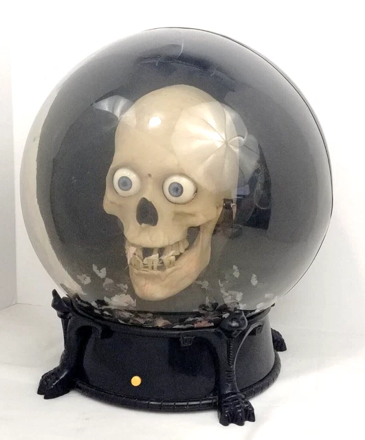 Gemmy Tornado Globe Animated Halloween Decoration Skeleton Skull Spirit Ball Gemmy Tornado Globe Animated Halloween Decoration Skeleton Skull Spirit Ball