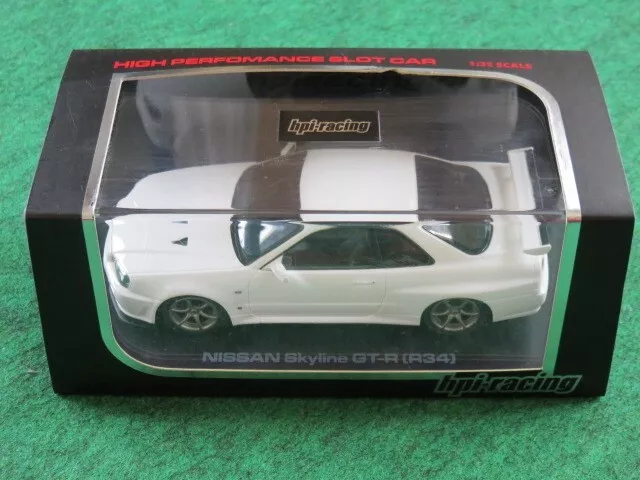 Slot Car  1/32  HPI Nissan Skyline R34 GT-R Rare - scalextric carrera