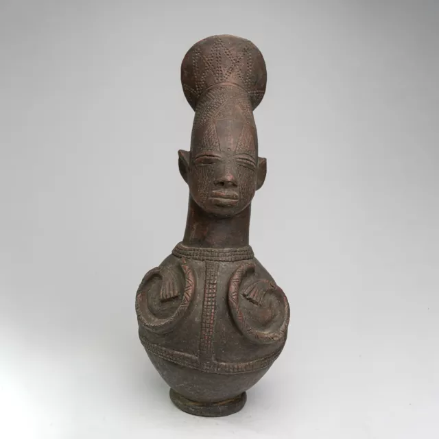 181Ec - Jarre Mangbetu, Congo Rdc, Art Tribal Premier Africain