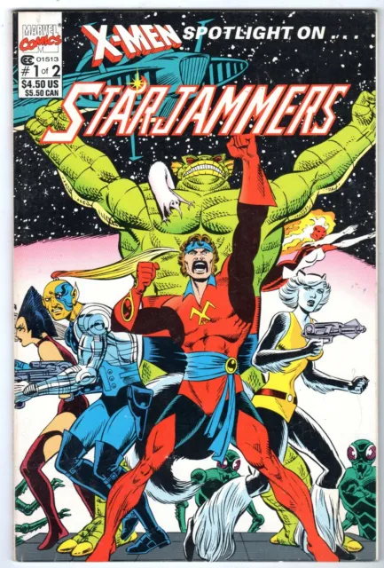 X-Men Spotlight Featuring Starjammers #1, Near Mint Minus Condition^