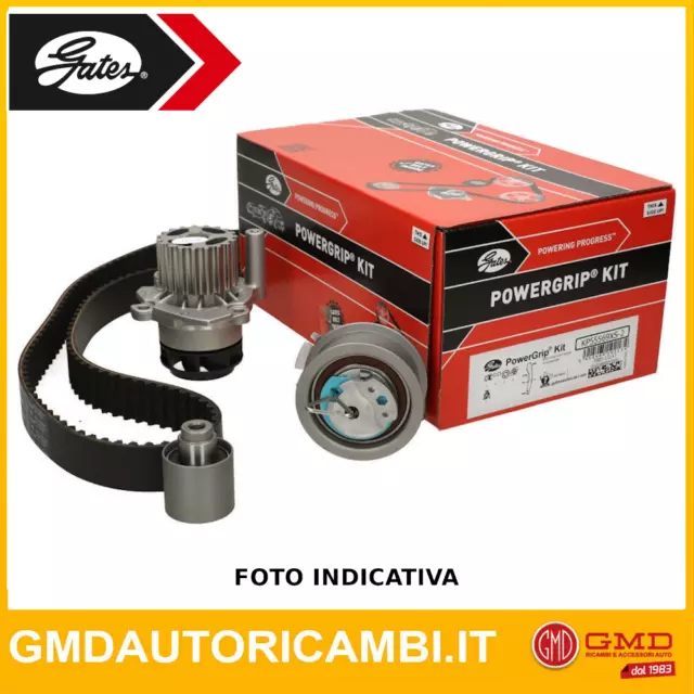 KIT DISTRIBUZIONE + POMPA ACQUA GATES PEUGEOT 206 1.1 KW:40 dal 98>00 KP15574XS