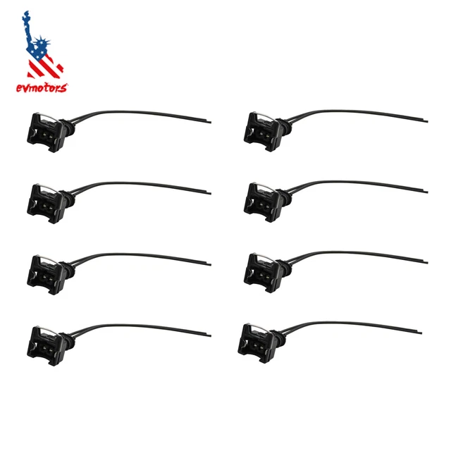 FUEL INJECTOR CONNECTOR Wiring Plugs Clips For EV1 OBD1 Pigtail Cut