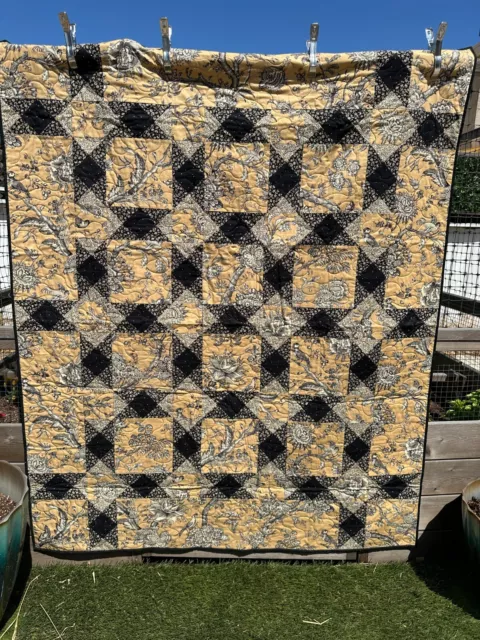 **Handmade Quilt** Homemade ~ Finished Quilt ~ Snuggle Ready!