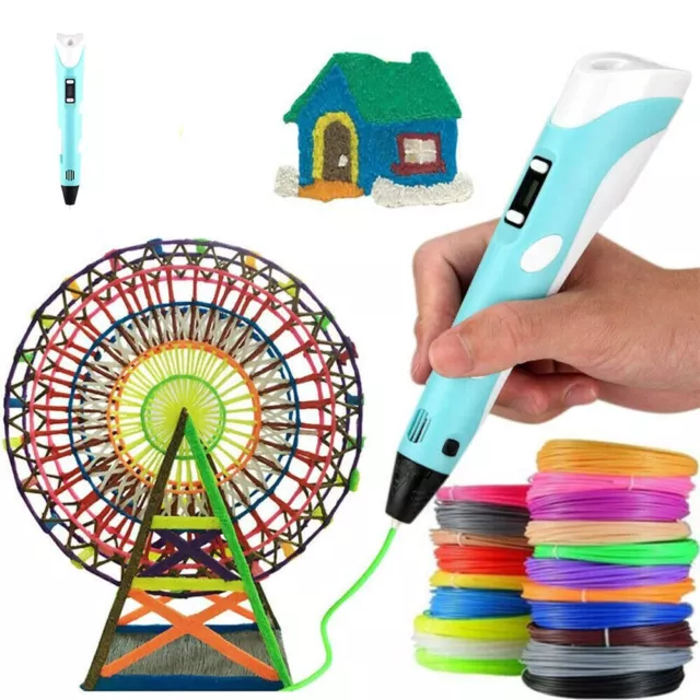 Penna 3D per Bambini 3D Pen Penna 3D Professionale Kit Completo Con Filamento