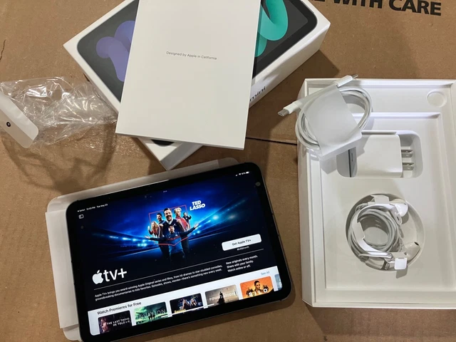 Apple iPad mini 6th Gen. 64GB, Wi-Fi + 5G (Unlocked), Space Gray **READ**