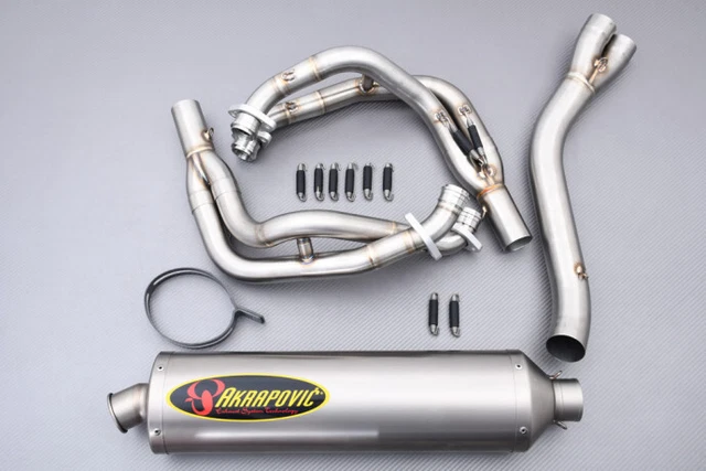 kawasaki zx6r akrapovic exhaust