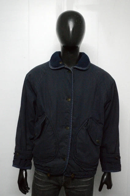 Giubbotto Uomo Henry Cotton's Taglia XL Giubbino Bomber Giacca Jacket Usato