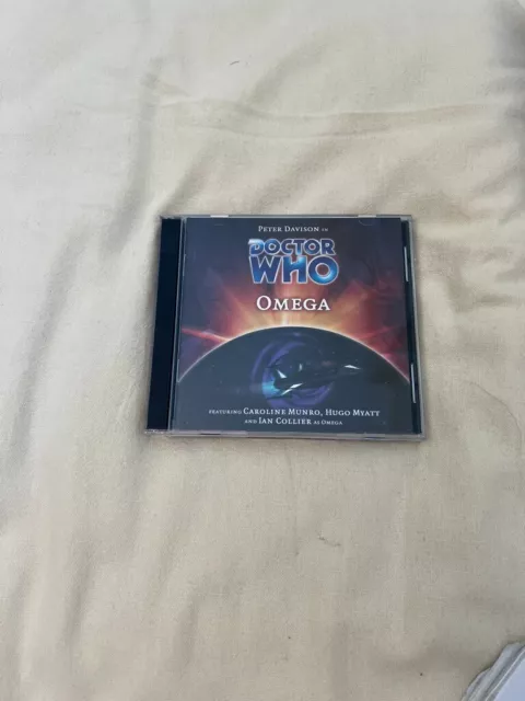 Doctor Who Omega , Big Finish audio book CD *OUT OF PRINT* stars Peter Davison