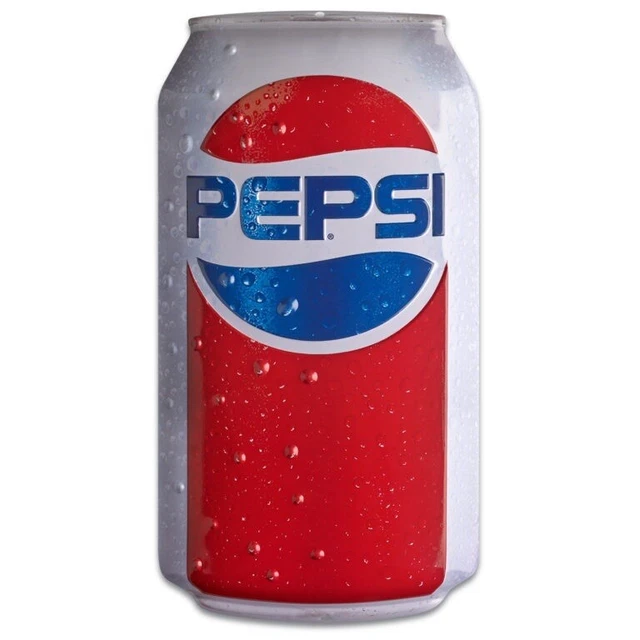 Pepsi Cola Soda Pop Can 18" Large Embossed Metal Tin Sign Vintage Type New Ande