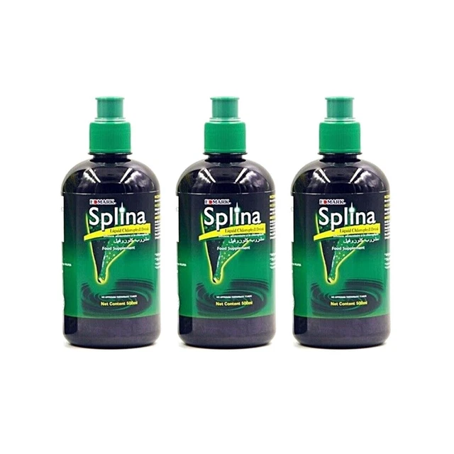 [NEW]3 BOX EDMARK Splina Chlorophyll 500ml Vitamin Detox Constipation ...