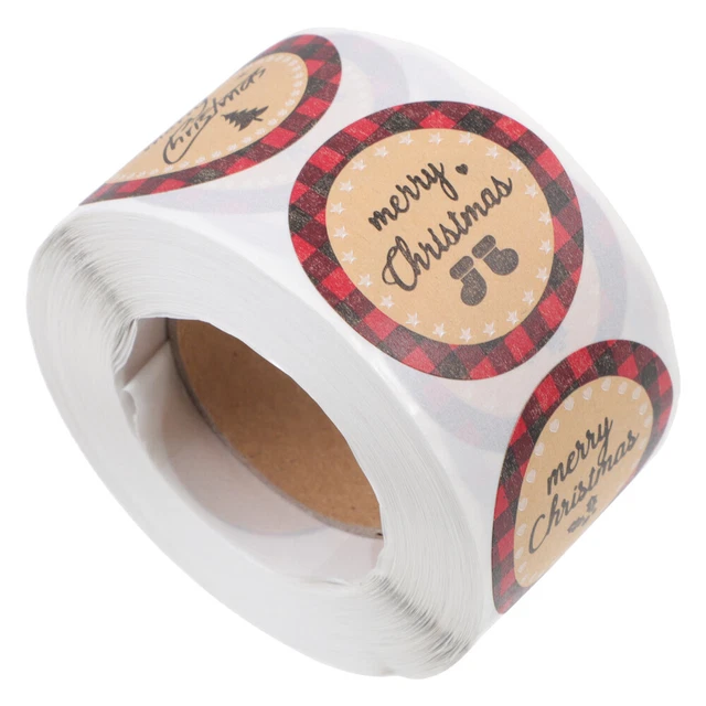 1 rollkraft paper tags e von Umschlag Aufkleber Geschenk Box Aufkleber