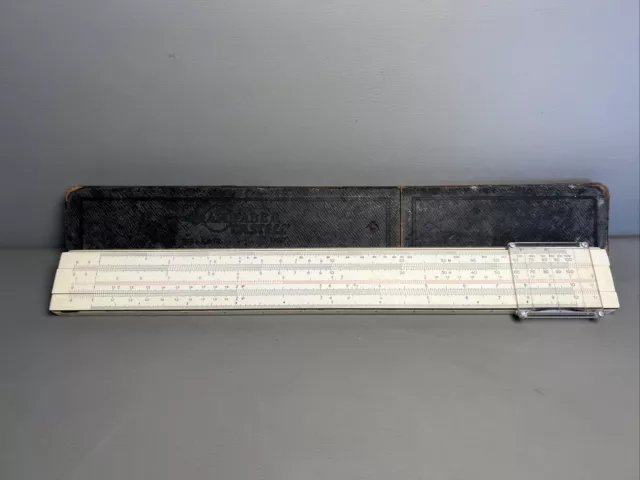 Faber Castell Regla de Cálculo „Castell“ 1/87 Incl. Embalaje Original #A3
