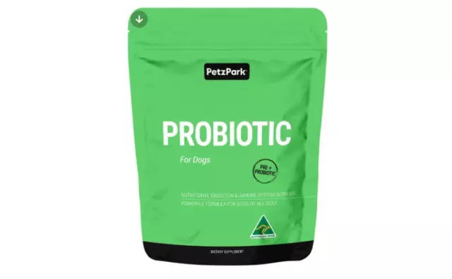 Probiotic For Dogs Grain Free - Paw Licking Yeast Infection Gas Bloating 45scoop