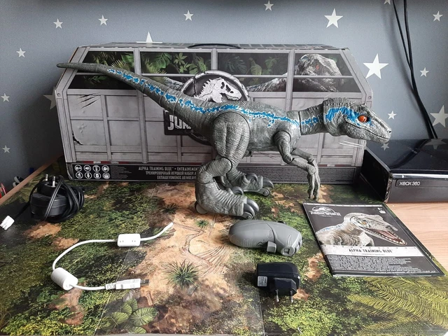 MATTEL ALPHA TRAINING Blue Raptor Jurassic World Dinosaur Robot £1,734. ...