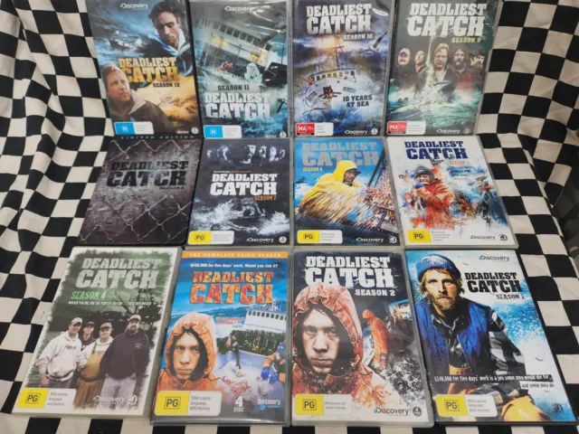 Deadliest Catch Dvd Complete Series Seasons 1-12 Discovery Channel Region 4