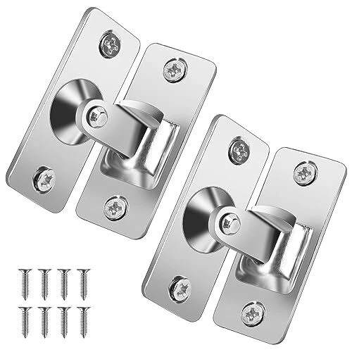 Door Hasp Latch 90 Degree Door Latch Sliding Screen Door Latch Barn Mini Size...
