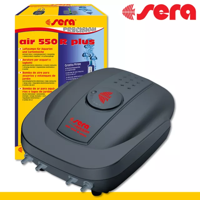 Sera Air 550 R Plus Pompe A Air A Accessoire Oxygène Poissons