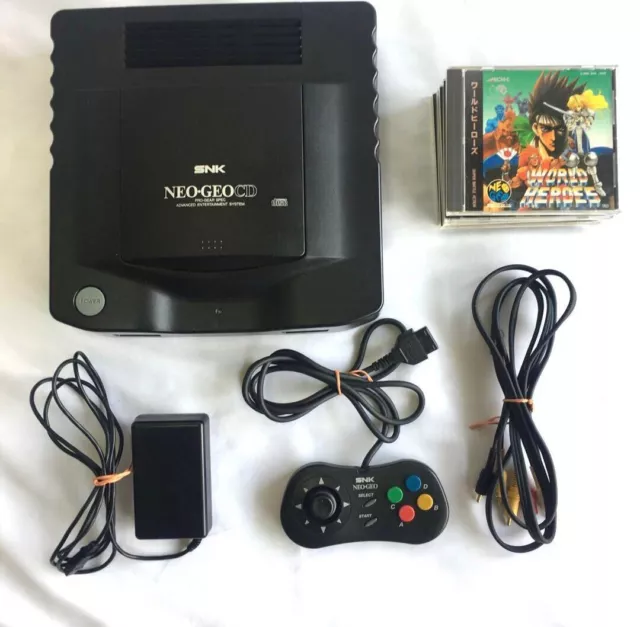 Neo Geo CD PLUS MANY RARE GAMES 100% AUTHENTIC WORKING RARE FAST SHIPPING